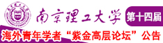 操逼免费看网站南京理工大学第十四届海外青年学者紫金论坛诚邀海内外英才！